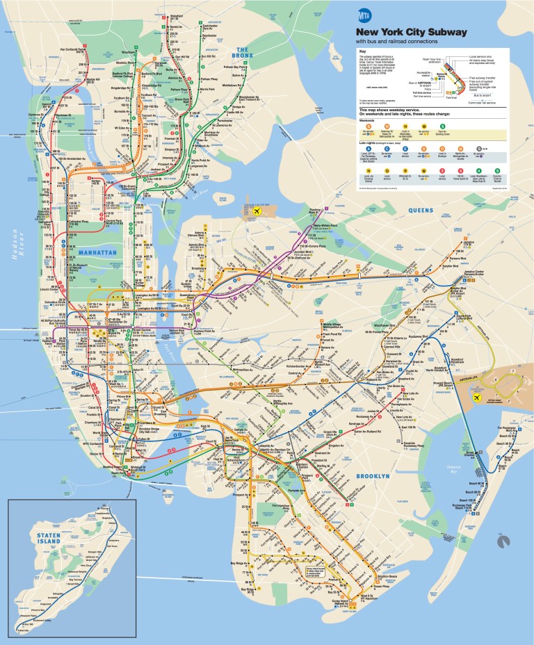 “The map is not the territory” especially with NYC Subway maps – TOK Topics